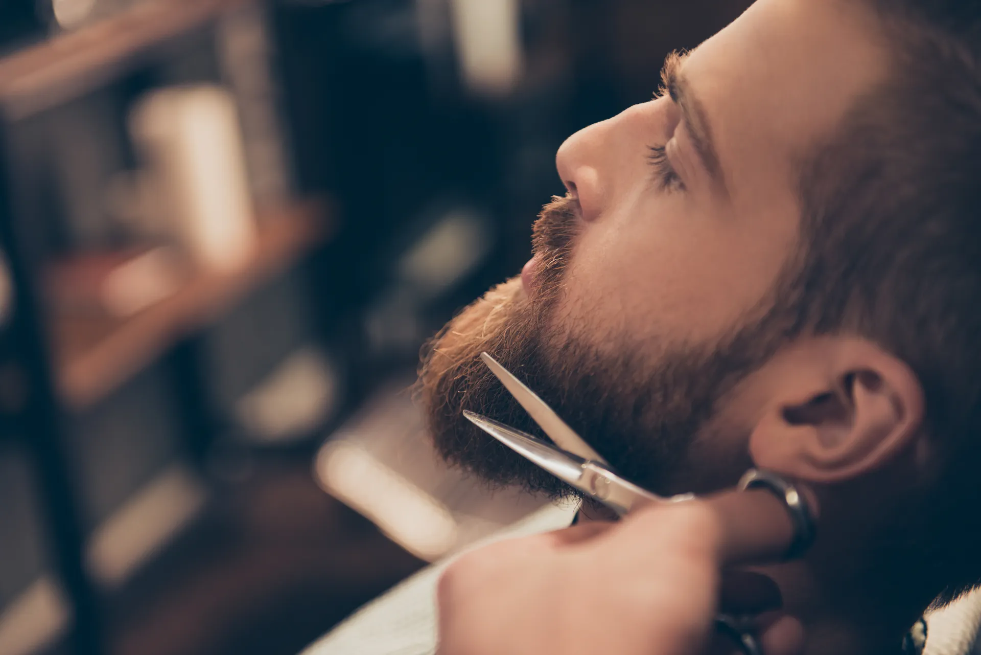 Beard Trim at Siedel's Barbershop, Medina Ohio