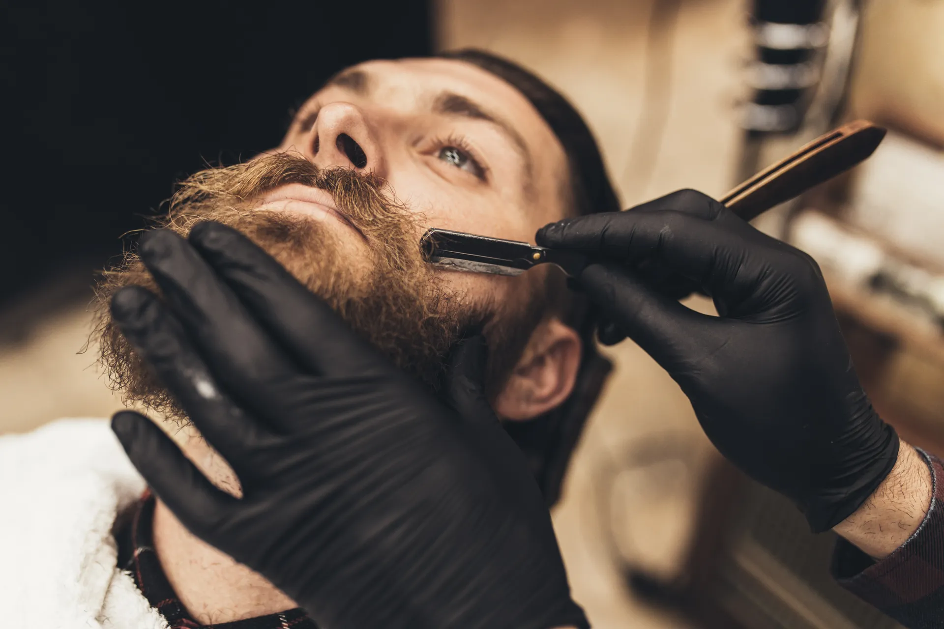 Full Service Shave at Siedel's Barbershop, Medina Ohio
