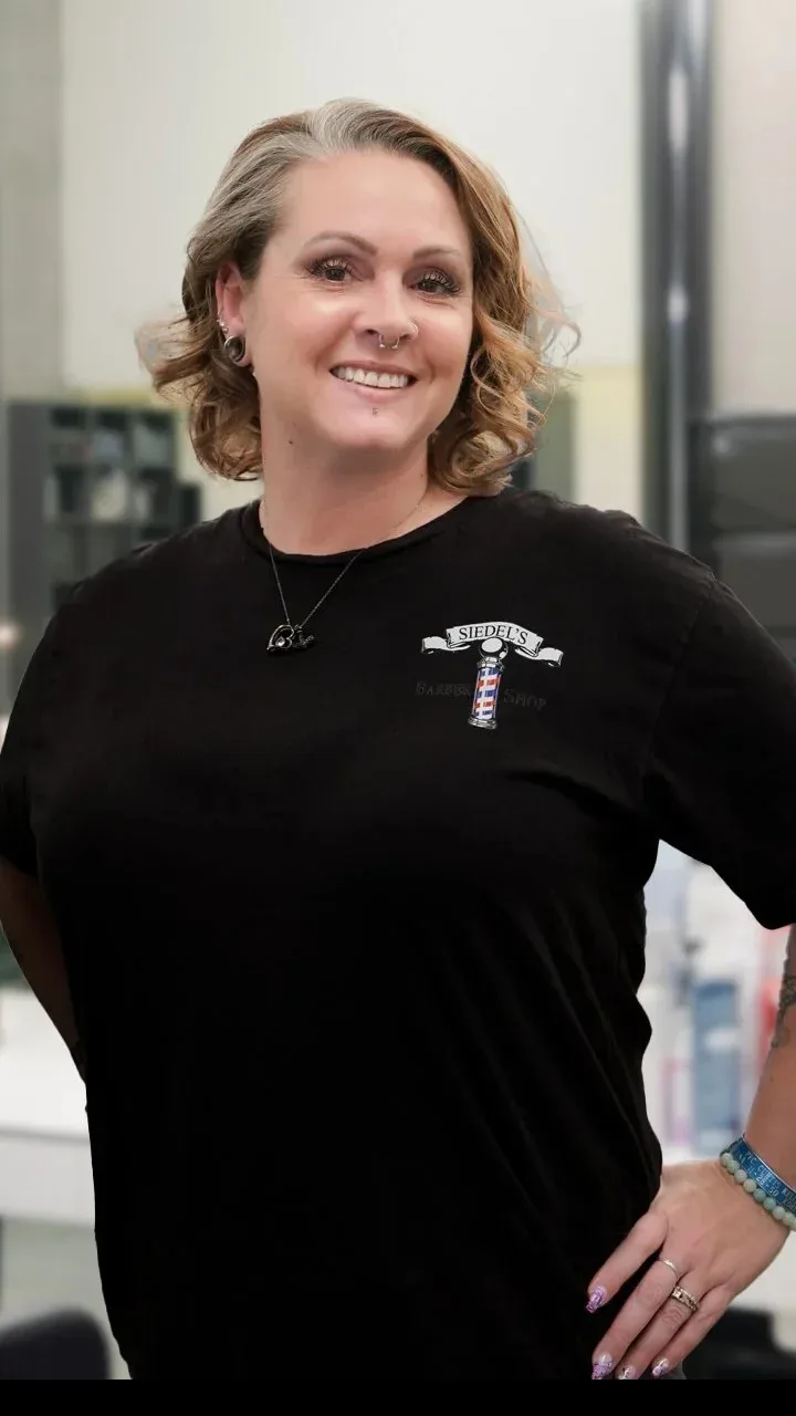 Krista Foecking, Master Stylist at Siedel's Barbershop in Medina, Ohio