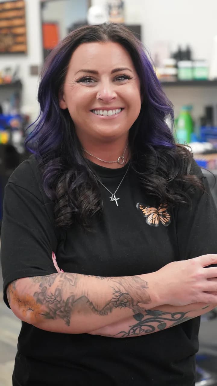Shannon Hadick, Master Stylist at Siedel's Barbershop in Medina, Ohio