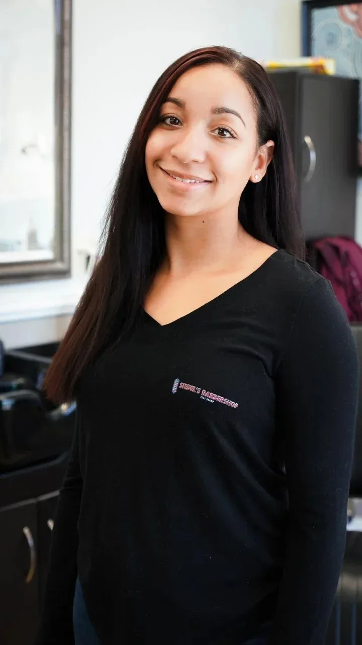 Ticia Husak, Master Stylist at Siedel's Barbershop in Medina, Ohio